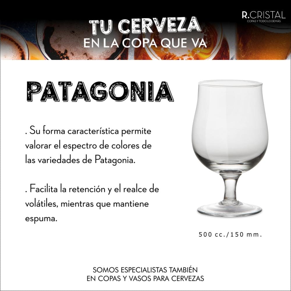 Copa Patagonia 400ml - Caja x12 u. - Imagen 4