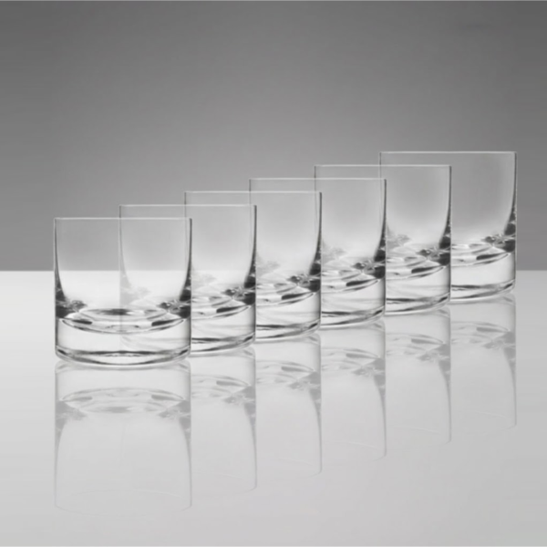 6 Vasos Whisky Cristal