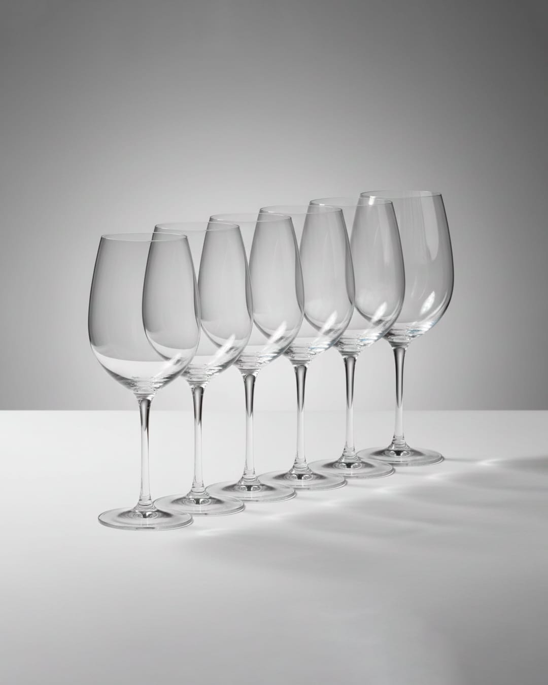 6 Copas Vino Bordeaux Cristal