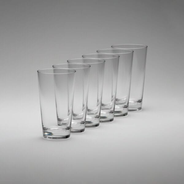 6 Vasos Cónico BR 400ml corte frío