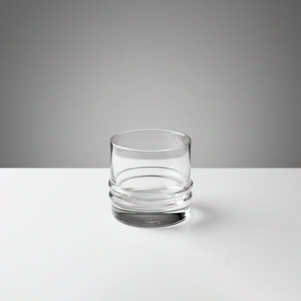 Vaso Whisky 2 Anillos Cristal